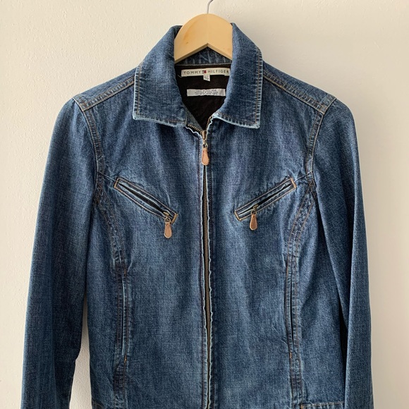 Vintage Tommy Hilfiger Denim Jean Jacket - Picture 3 of 4